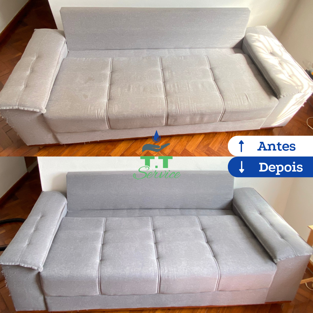 Higienização de sofá